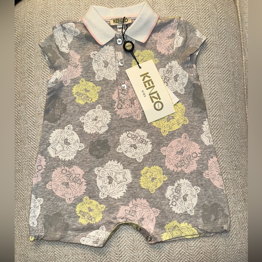 Baby boy Kenzo romper , new size 6months